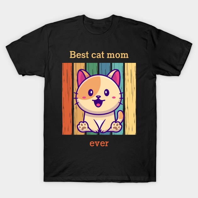Cat t shirt - Best cat mom T-Shirt by hobbystory